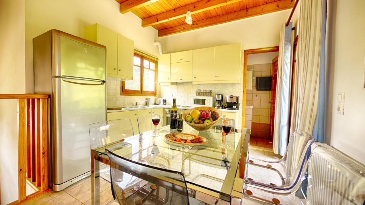Вилла Zen Stone House Агиос-Георгиос-Пагон Экстерьер фото